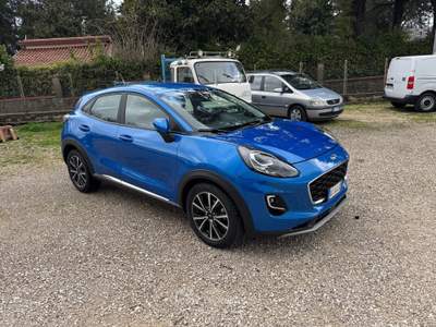 Ford Puma 1.0 Hybrid 125 CV Titanium X Blu/Azzurro usata Rocca Priora