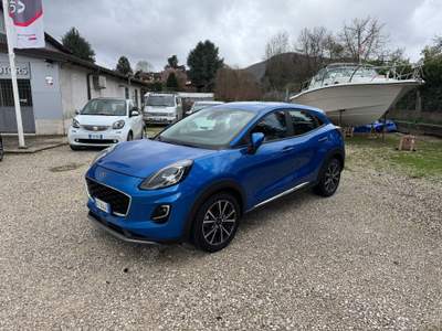 Ford Puma 1.0 Hybrid 125 CV Titanium X Blu/Azzurro usata Rocca Priora