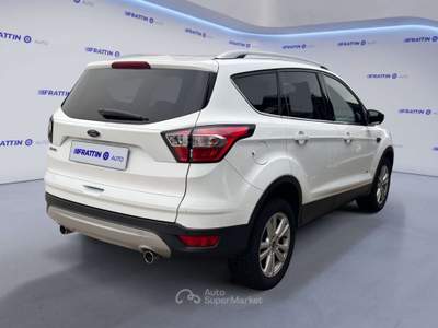 Ford Kuga Kuga 2.0 Tdci 150 Cv S&amp;S 4wd Powershift Business Bianco usata Cassola