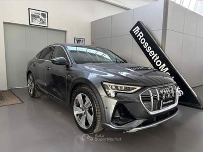 Audi e-tron SPORTBACK 50 quattro S line edition Grigio usata Spresiano