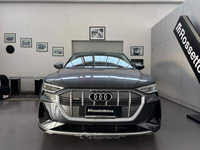 Audi e-tron SPORTBACK 50 quattro S line edition Grigio usata Spresiano
