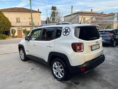 Jeep Renegade Renegade 1.6 Mjet 120 cv Limited Bianco usata Sassano