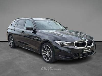 BMW Serie 3 318d 318 d 48V Nero usata LECCE