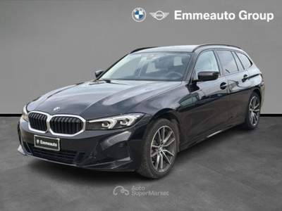 BMW Serie 3 318d 318 d 48V Nero usata LECCE