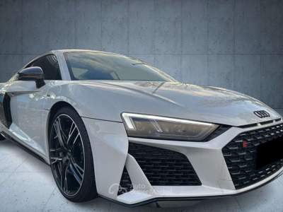 Audi R8 R8 Coupe 5.2 V10 performance rwd 570cv PROMO Bianco usata Lanuvio