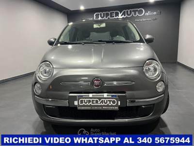 Fiat 500 1.2 Lounge 69 CV UNICO PROPRIETARIO Grigio usata Atena lucana