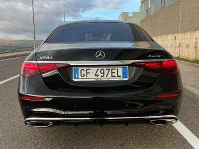 Mercedes-Benz Classe S Lunga 4Matic Mild hybrid AMG Lined Premium Plus Nero usata Potenza