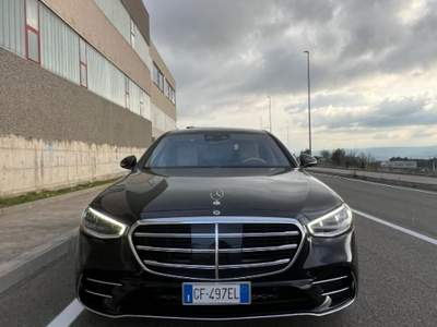Mercedes-Benz Classe S Lunga 4Matic Mild hybrid AMG Lined Premium Plus Nero usata Potenza