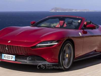 Ferrari Roma Spider Argento usata Pomezia
