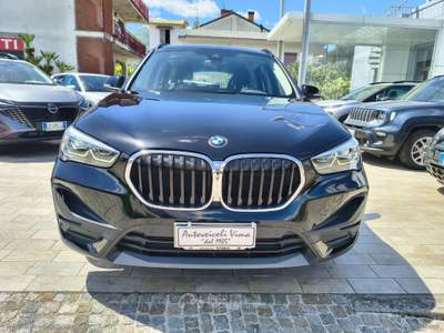 BMW X1 X1 sDrive18d Business Advantage AUTOMATICO Nero usata Somma Vesuviana
