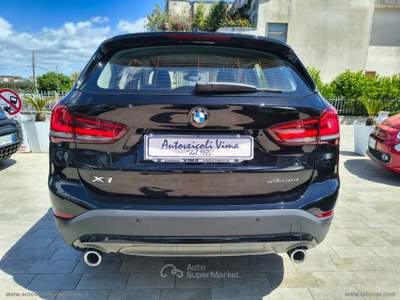 BMW X1 X1 sDrive18d Business Advantage AUTOMATICO Nero usata Somma Vesuviana