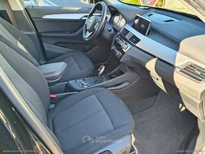 BMW X1 X1 sDrive18d Business Advantage AUTOMATICO Nero usata Somma Vesuviana