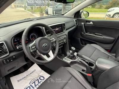 Kia Sportage 115 CV 2WD TETTO CAMERA NAVI LED Bianco usata Mesagne
