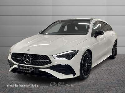 Mercedes-Benz CLA  - cla shooting brake 200 d amg line Bianco usata Montecosaro