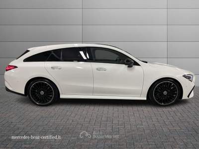 Mercedes-Benz CLA  - cla shooting brake 200 d amg line Bianco usata Montecosaro