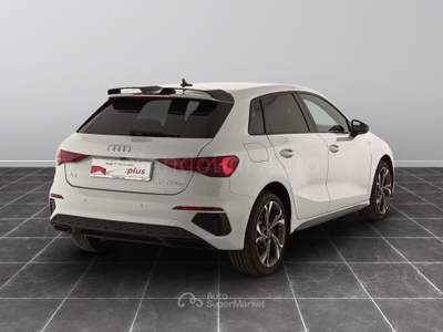 Audi A3 sportback 45 1.4 tfsi e s line edition s tronic Bianco usata Brescia
