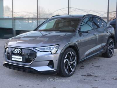 Audi e-tron sportback 55 business fast quattro cvt Grigio usata Orzinuovi