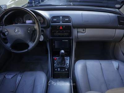 Mercedes-Benz CLK Mercedes-Benz CLK 200 GPL Kompressor cat Cabrio Elegance Evo  Unicoproprietario ISCRITTA ASI Blu/Azzurro usata Torino