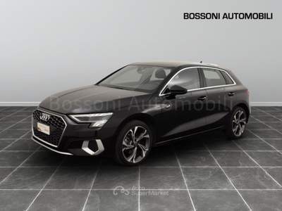 Audi A3 sportback 30 1.0 tfsi mhev business advanced s tronic Nero usata Cremona