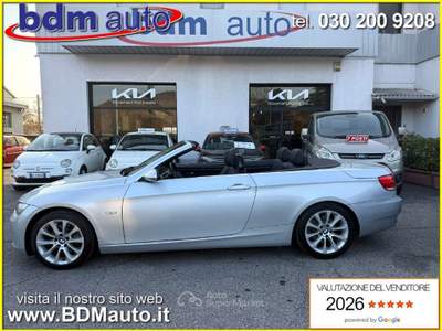 BMW Serie 3 320d 320 320d Cabrio Futura Argento usata Brescia
