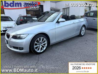 BMW Serie 3 320d 320 320d Cabrio Futura Argento usata Brescia