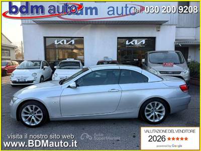 BMW Serie 3 320d 320 320d Cabrio Futura Argento usata Brescia
