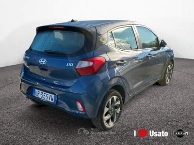 Hyundai i10 III 2023 1.0 mpi Connectline 63cv Blu/Azzurro usata Roma