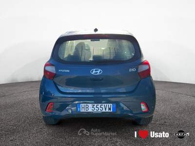 Hyundai i10 III 2023 1.0 mpi Connectline 63cv Blu/Azzurro usata Roma