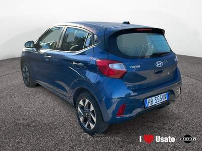 Hyundai i10 III 2023 1.0 mpi Connectline 63cv Blu/Azzurro usata Roma