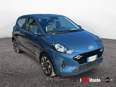 Hyundai i10 III 2023 1.0 mpi Connectline 63cv Blu/Azzurro usata Roma