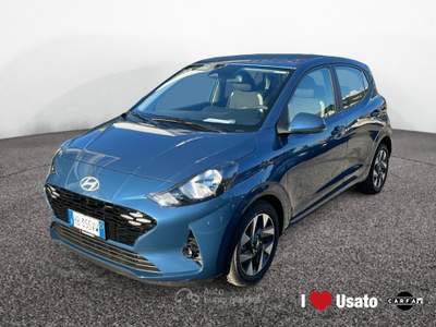 Hyundai i10 III 2023 1.0 mpi Connectline 63cv Blu/Azzurro usata Roma