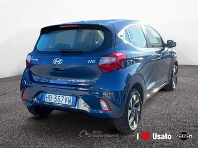 Hyundai i10 III 2023 1.0 econext Gpl Connectline Blu/Azzurro usata Roma