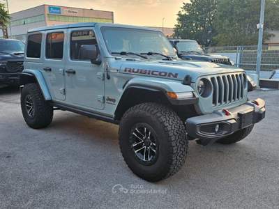 Jeep Wrangler Unlimited 3.6 V6 RUBICON X Xtreme Recon 35" Blu/Azzurro usata Pomezia