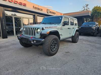 Jeep Wrangler Unlimited 3.6 V6 RUBICON X Xtreme Recon 35" Blu/Azzurro usata Pomezia