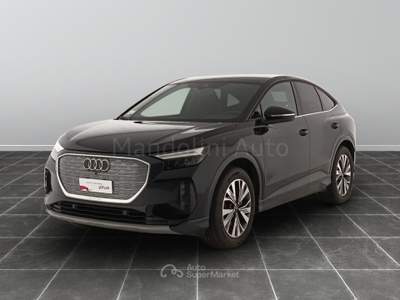 Audi Q4 sportback e-tron 40 business advanced Nero usata Brescia