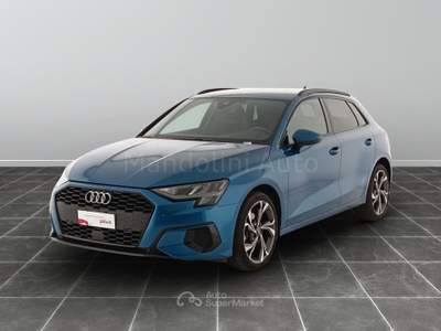 Audi A3 sportback 30 1.0 tfsi mhev business advanced s tronic Blu/Azzurro usata Brescia
