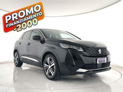 Peugeot 3008 3008 1.6 hybrid phev allure pack 225cv e-eat8 camera+c18" Nero usata Ghedi