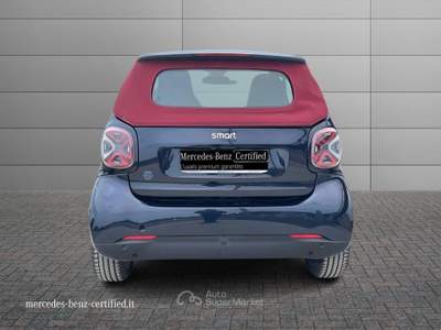 Smart ForTwo  - fortwo cabrio eq prime 22kw Blu/Azzurro usata Montecosaro
