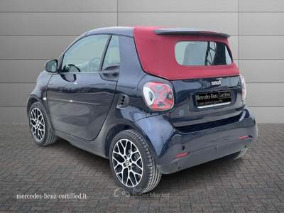 Smart ForTwo  - fortwo cabrio eq prime 22kw Blu/Azzurro usata Montecosaro