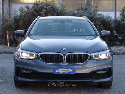 BMW Serie 5 520d 520 d aut. MY 2019 Sport Line Grigio usata Besozzo