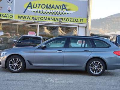 BMW Serie 5 520d 520 d aut. MY 2019 Sport Line Grigio usata Besozzo