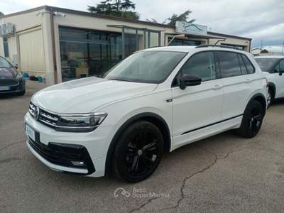 Volkswagen Tiguan DSG Advanced R-line Exterior Pack Bianco usata Monopoli