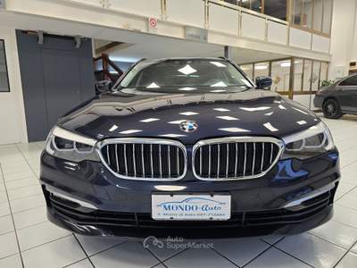 BMW Serie 5 520d 48V Touring Business Blu/Azzurro usata Rovigo
