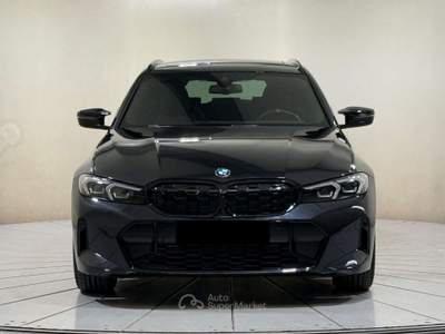 BMW Serie 3 340d 340 M340d Touring mhev 48V xdrive MSport Pro auto Nero usata Lanuvio