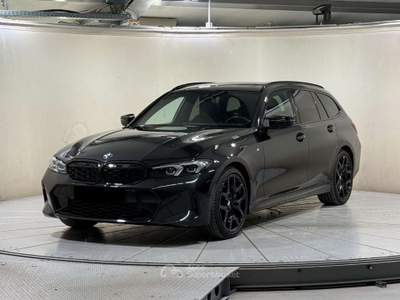 BMW Serie 3 340d 340 M340d Touring mhev 48V xdrive MSport Pro auto Nero usata Lanuvio