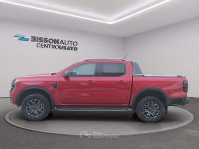 Ford Ranger 2.0 ecoblue doppia cabina wildtrak awd 205cv auto Rosso usata Grumolo delle Abbadesse