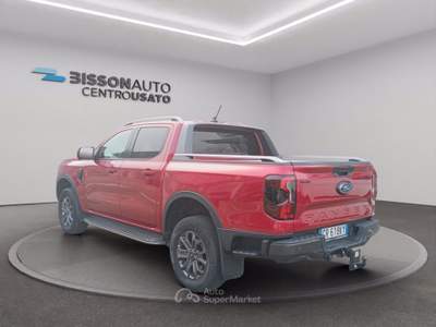 Ford Ranger 2.0 ecoblue doppia cabina wildtrak awd 205cv auto Rosso usata Grumolo delle Abbadesse