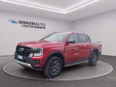 Ford Ranger 2.0 ecoblue doppia cabina wildtrak awd 205cv auto Rosso usata Grumolo delle Abbadesse