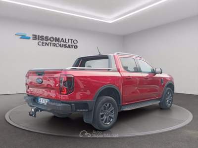 Ford Ranger 2.0 ecoblue doppia cabina wildtrak awd 205cv auto Rosso usata Grumolo delle Abbadesse