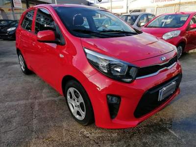 Kia Picanto 1.0 ACTIVE 5 PORTE 67cv Rosso usata Napoli